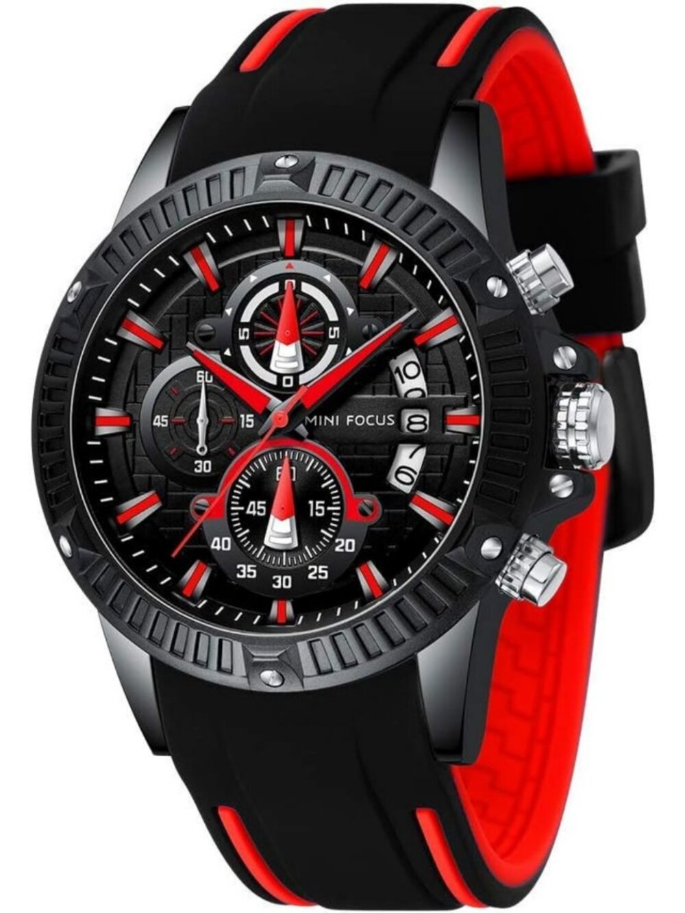 Stylish Mini Military Sports Watch for Men - Chronograph, Waterproof, Luminous